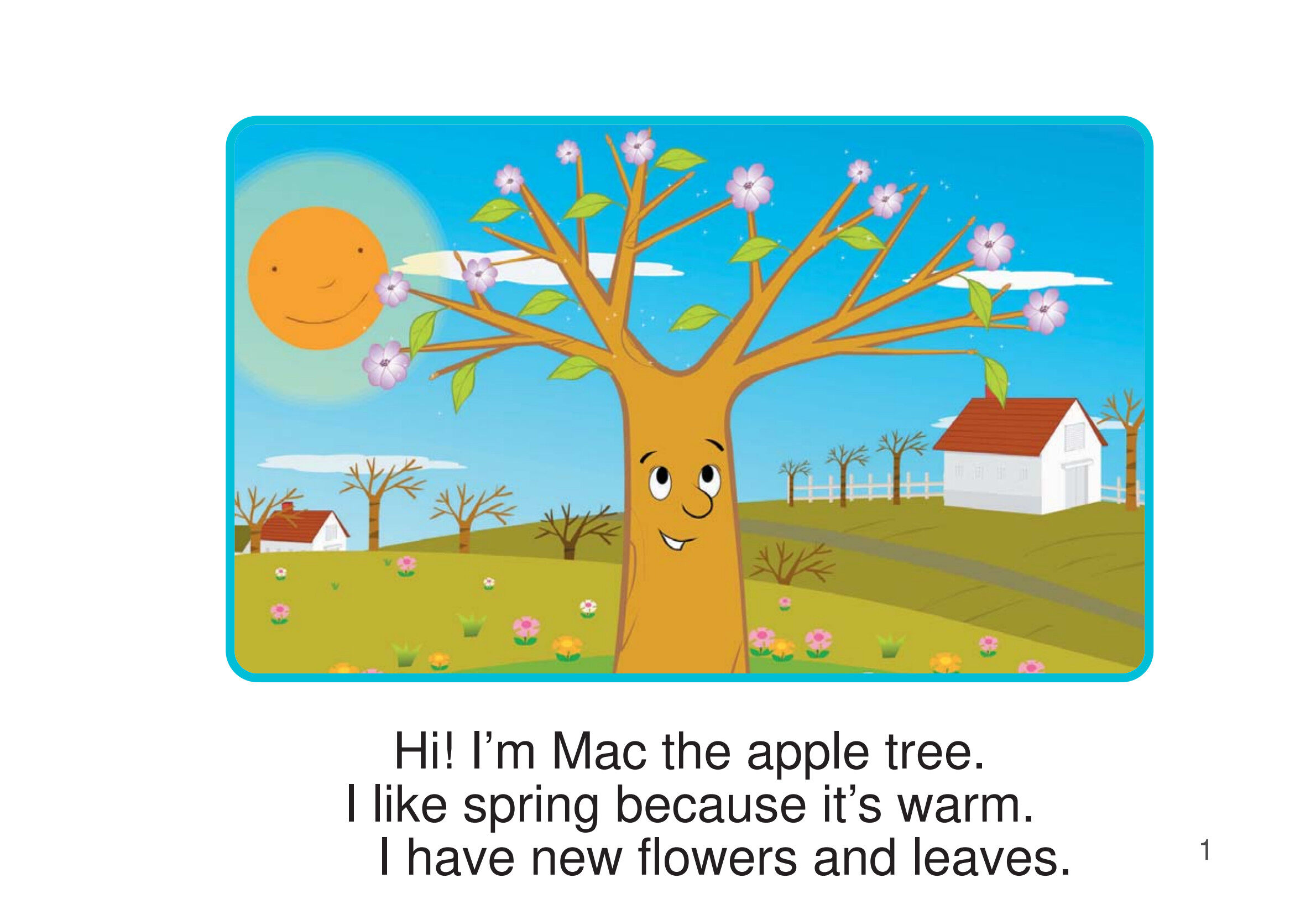 Four Seasons绘本故事第3页