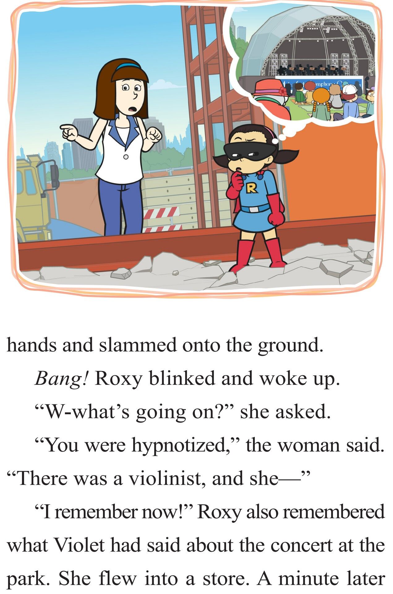 Violet's Big Performance绘本故事第4页