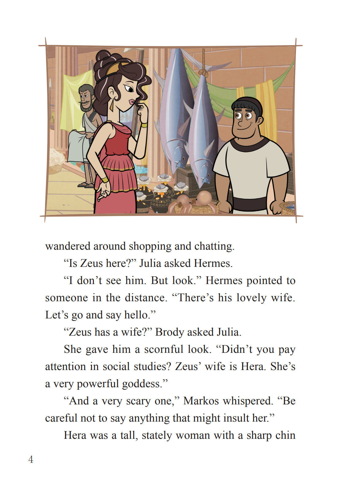 5_At the Agora绘本故事第5页