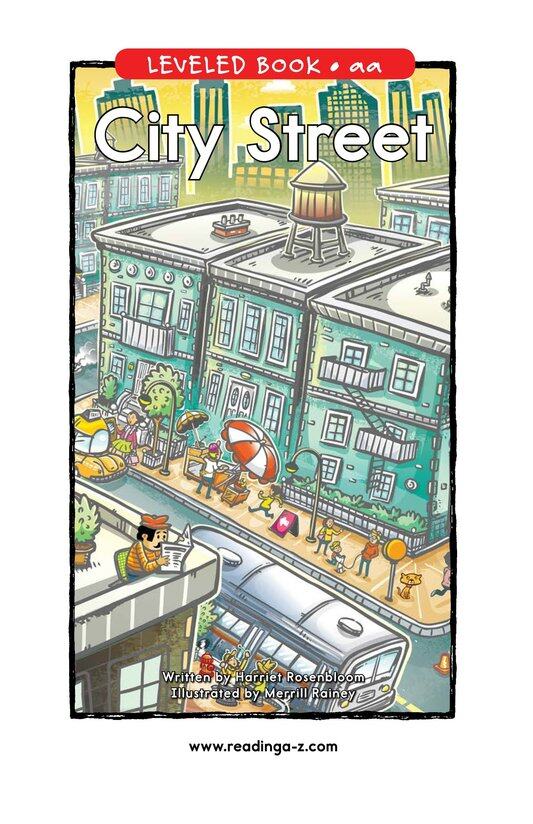 City Street绘本故事第2页