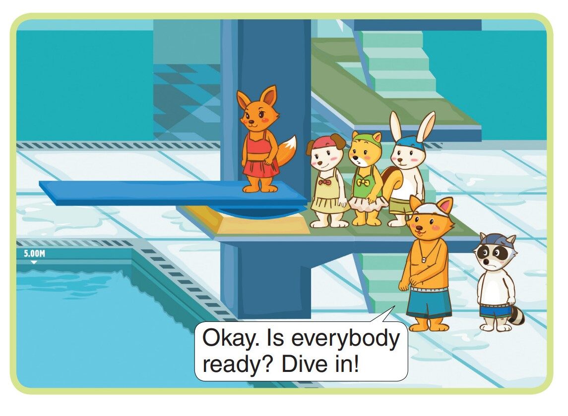 Belly Flop!绘本故事第2页