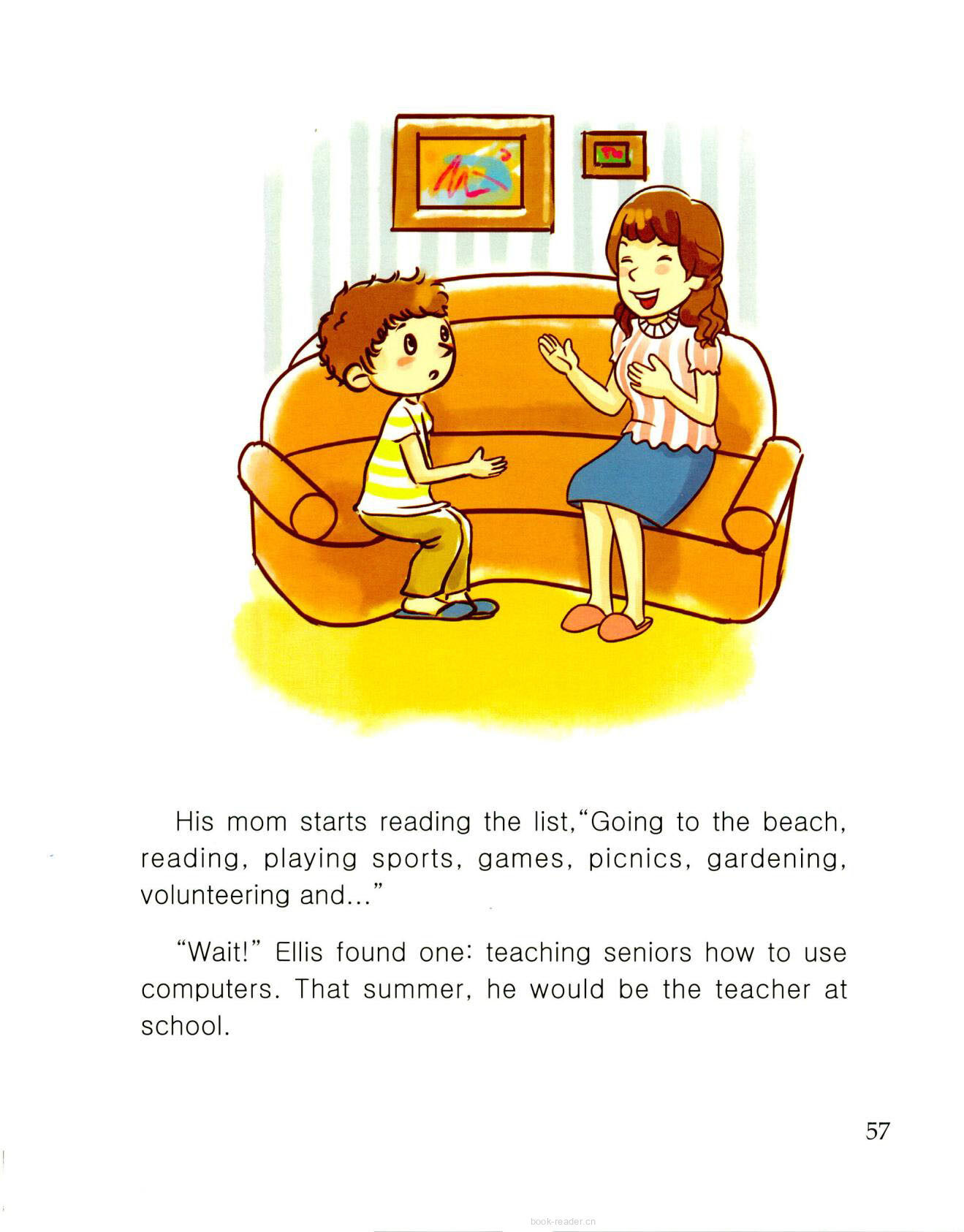 Summer Vacation绘本故事第3页