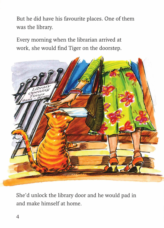 TIGER'S TALE绘本故事第5页