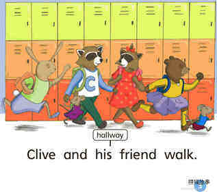 GK ELL U09W2 Clive and His Friend绘本故事第4页