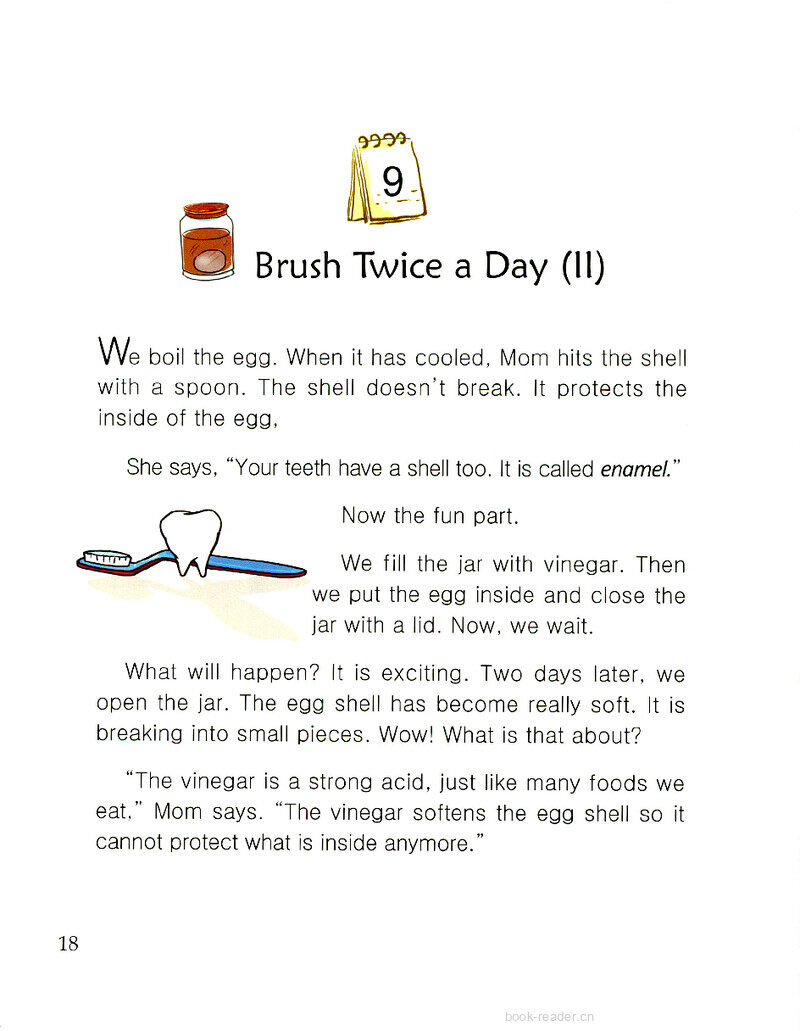 Brush Twice a Day (II)绘本故事第2页