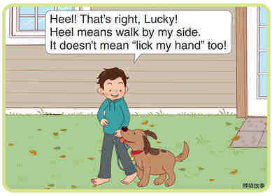 Getting Ready for the Dog Show绘本故事第4页