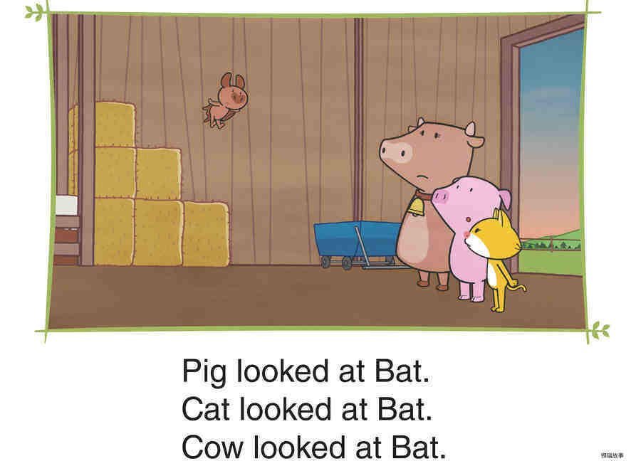 Bat Knows What to Do绘本故事第2页
