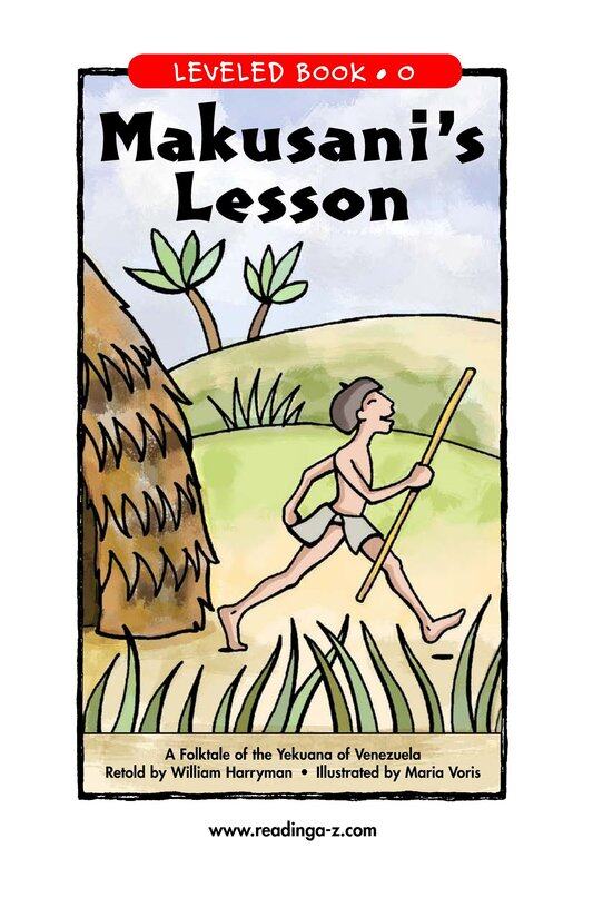 Makusani's Lesson绘本故事第2页