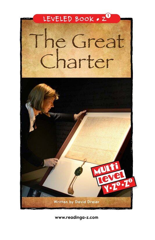 The Great Charter绘本故事第2页