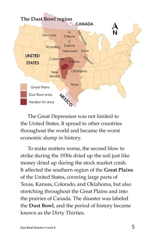 Dust Bowl Disaster绘本故事第4页
