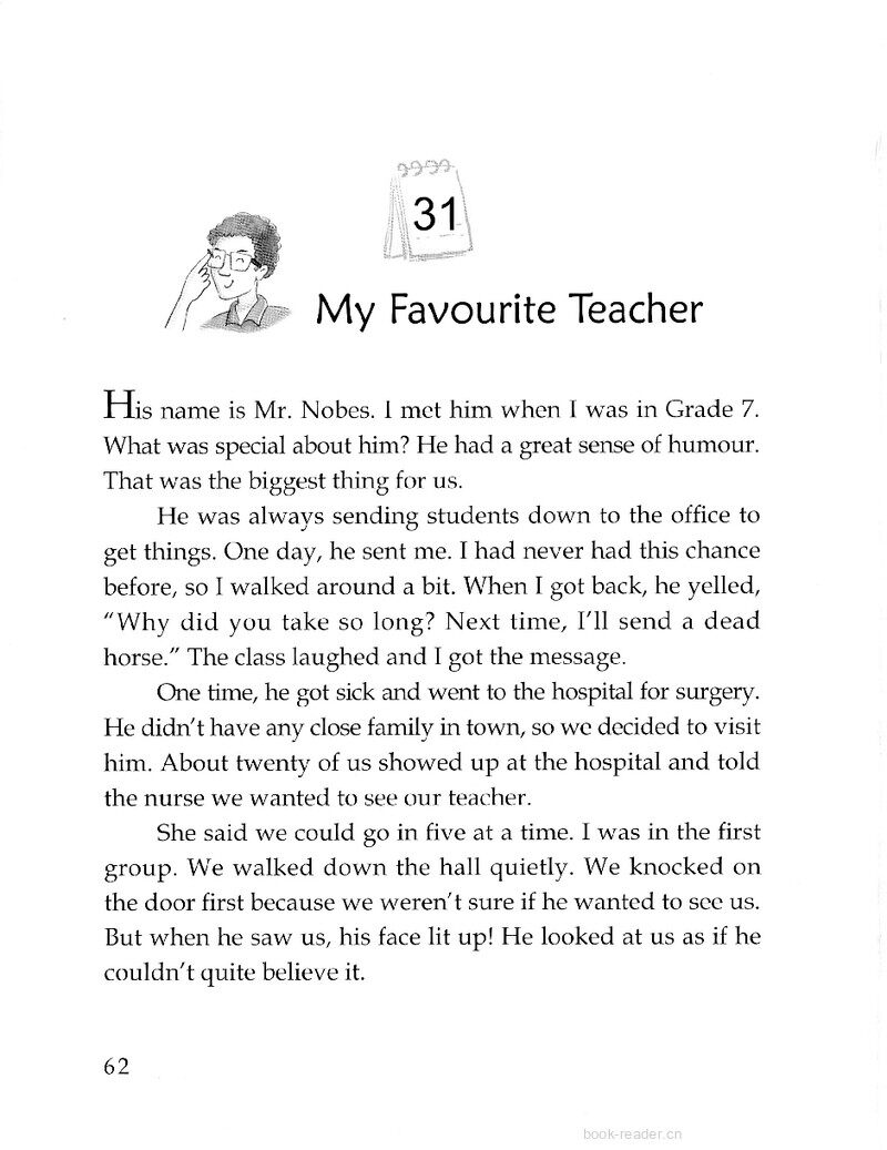 My Favourite Teacher绘本故事第2页