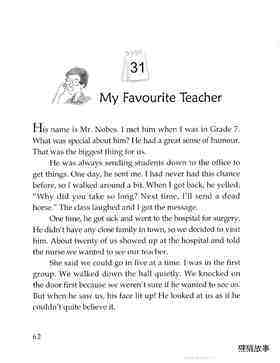 My Favourite Teacher绘本故事第2页