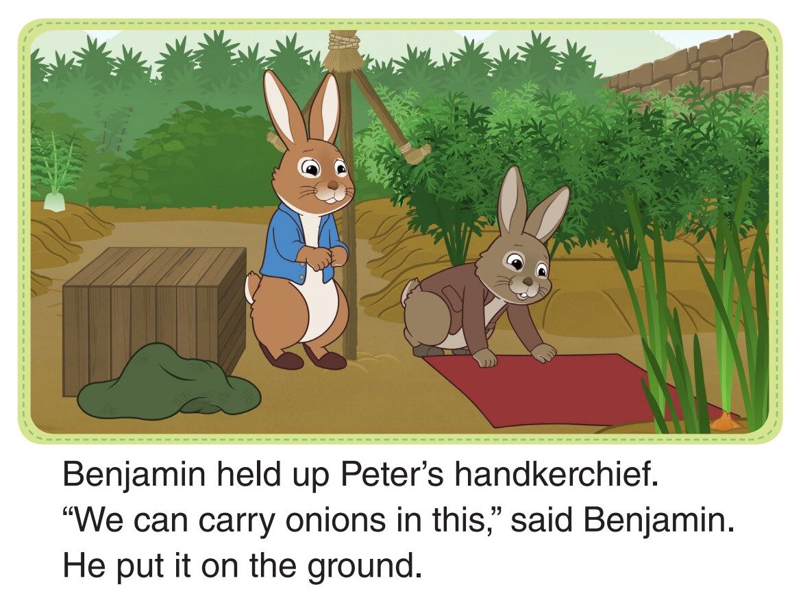 A Walk in the Garden绘本故事第2页