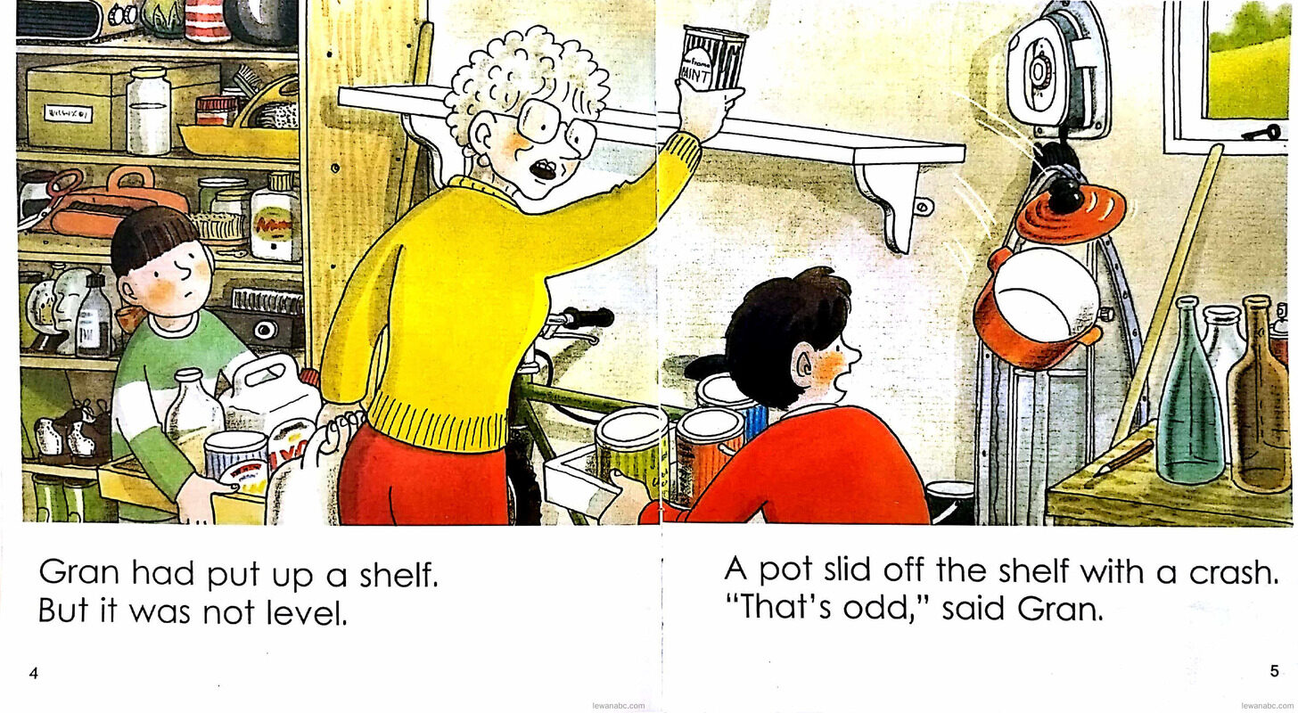 Gran's New Glasses绘本故事第5页