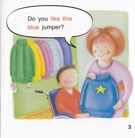 A jumper for James绘本故事第4页