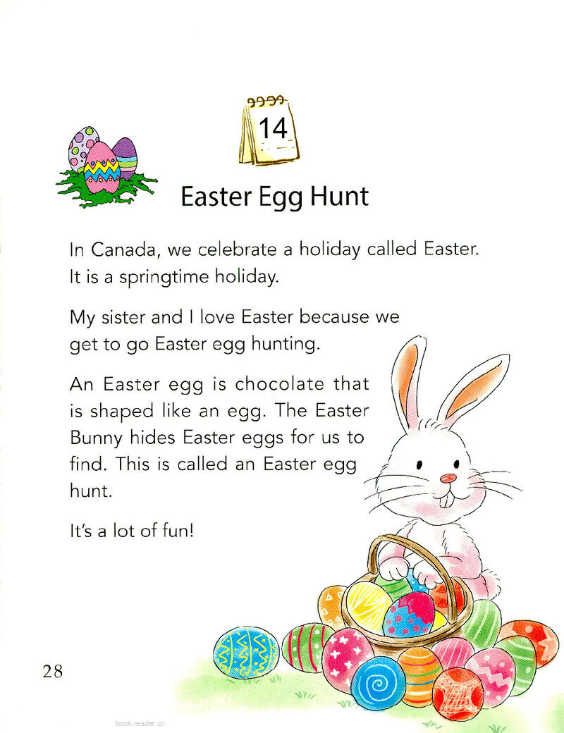 Easter Egg Hunt绘本故事第2页