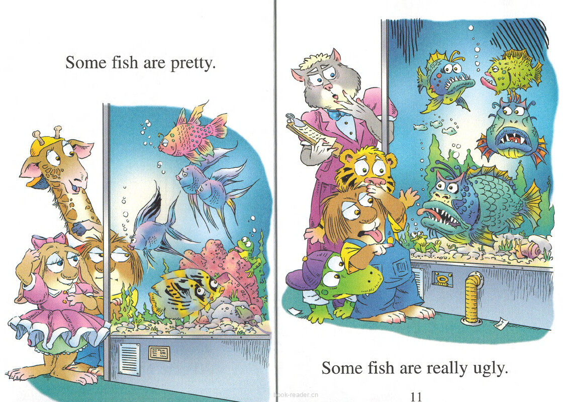 Going to the sea park绘本故事第5页