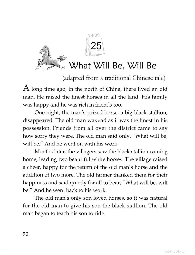 What Will Be, Will Be绘本故事第2页