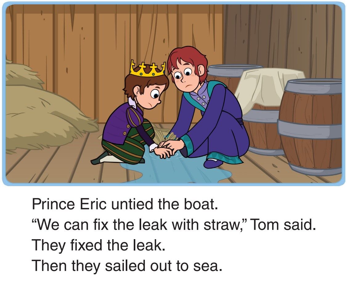 Out to Sea绘本故事第3页