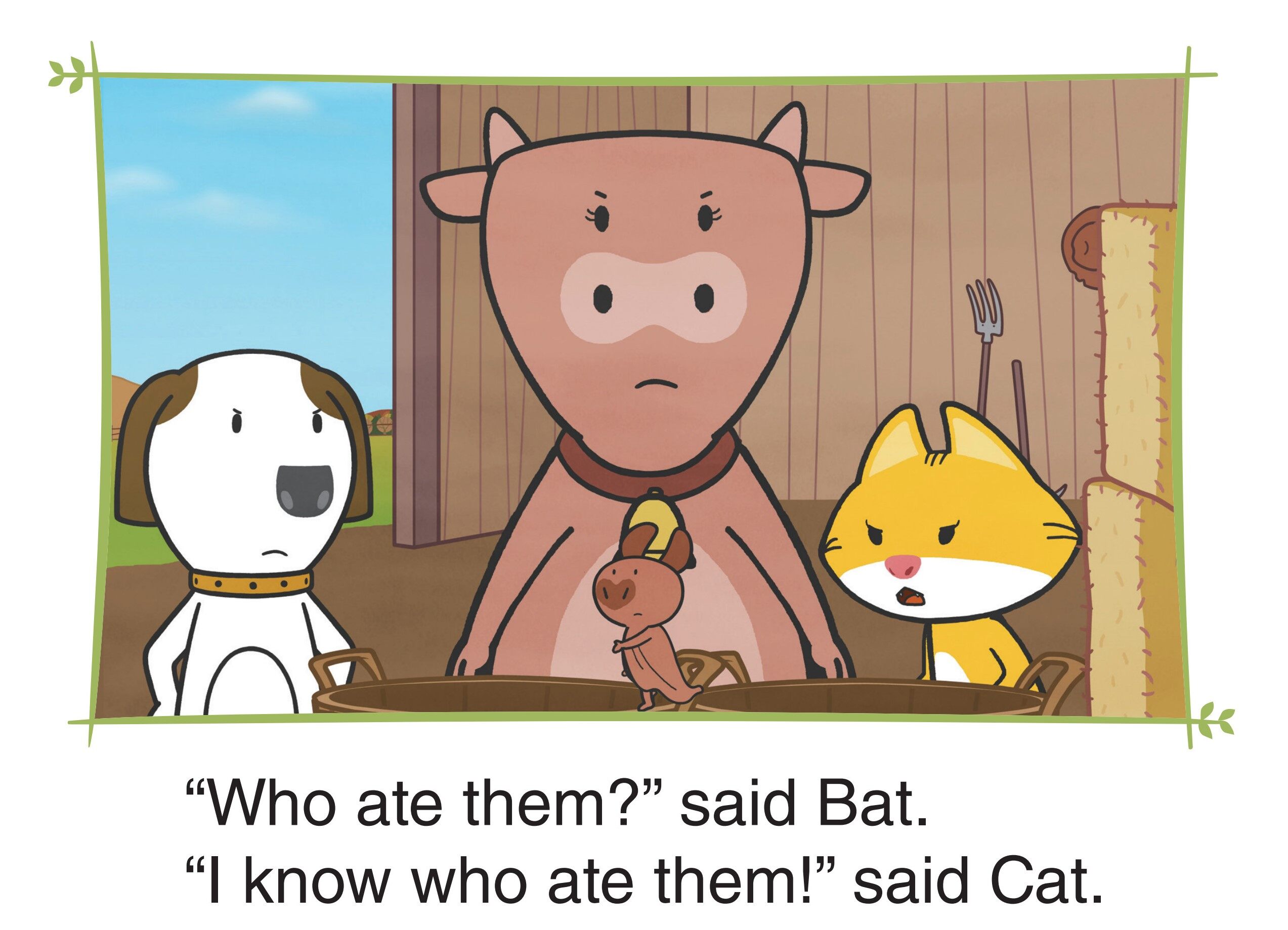 Who Ate the Apples?绘本故事第3页