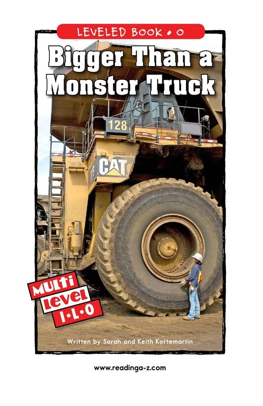 Bigger Than a Monster Truck绘本故事第2页