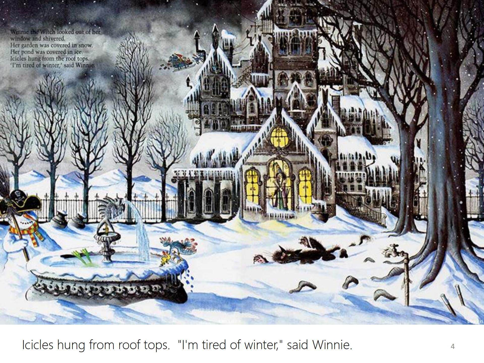 Winnie in Winter绘本故事第3页
