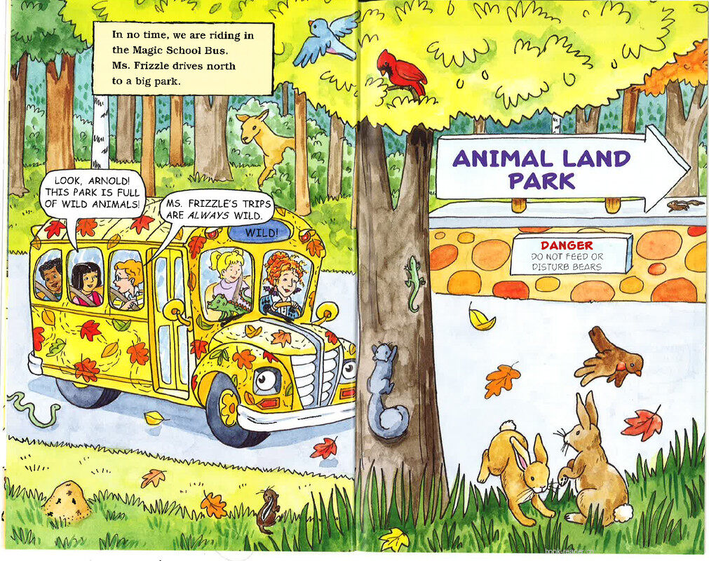 Magic School Bus Sleeps for the Winter绘本故事第5页