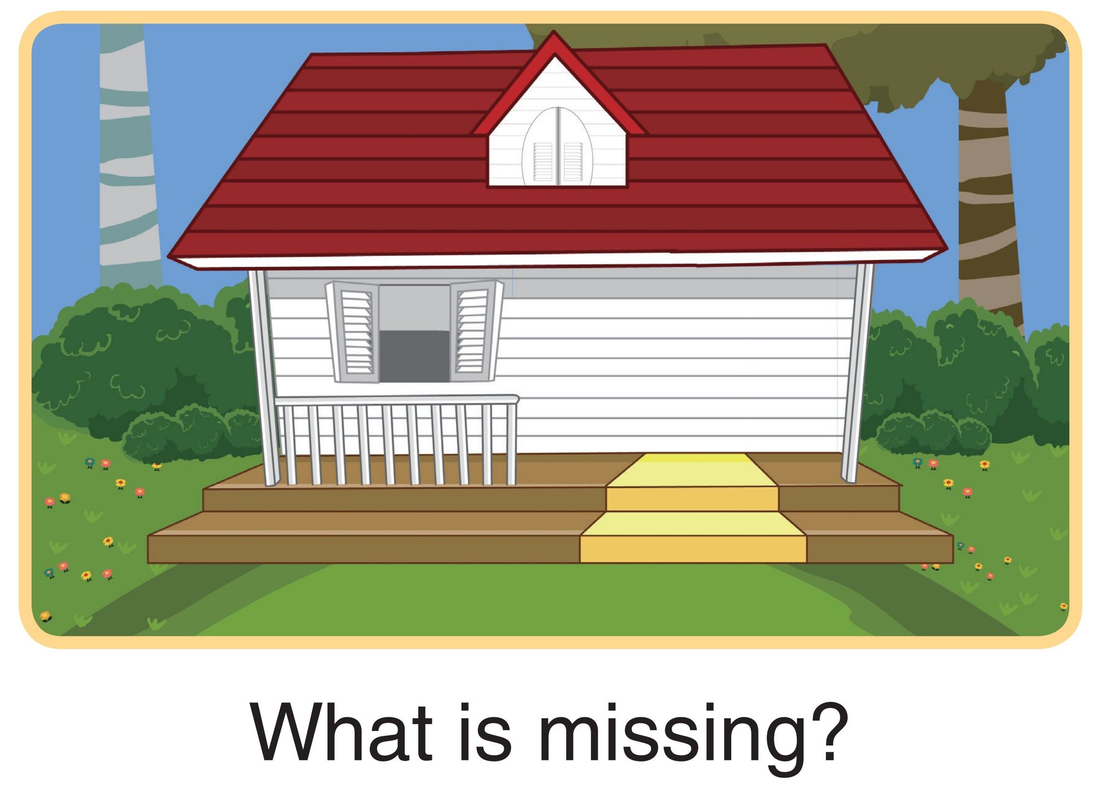 What Is Missing?绘本故事第4页