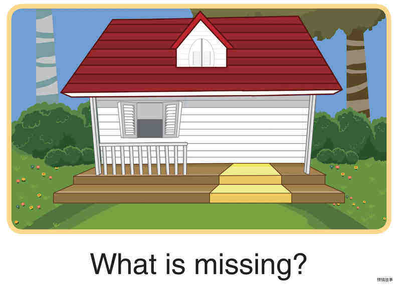 What Is Missing?绘本故事第4页