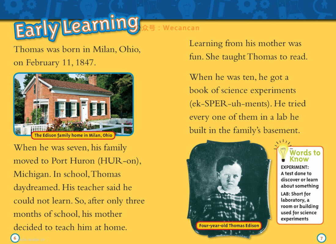 Thomas Edison绘本故事第4页