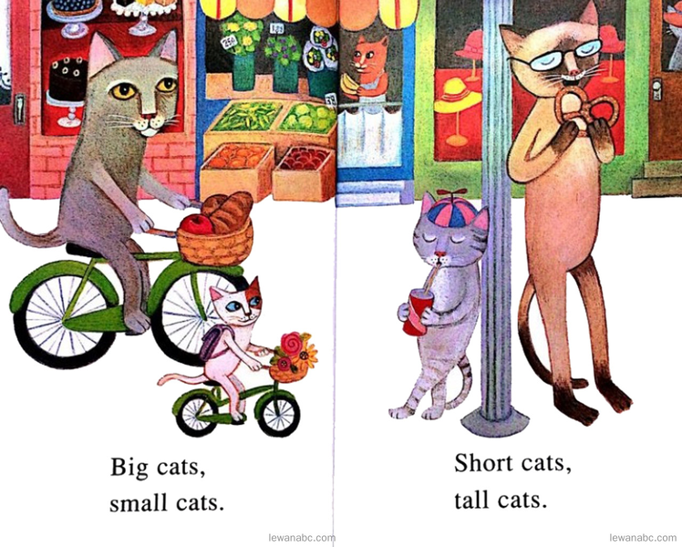 City Cats, Country Cats绘本故事第4页