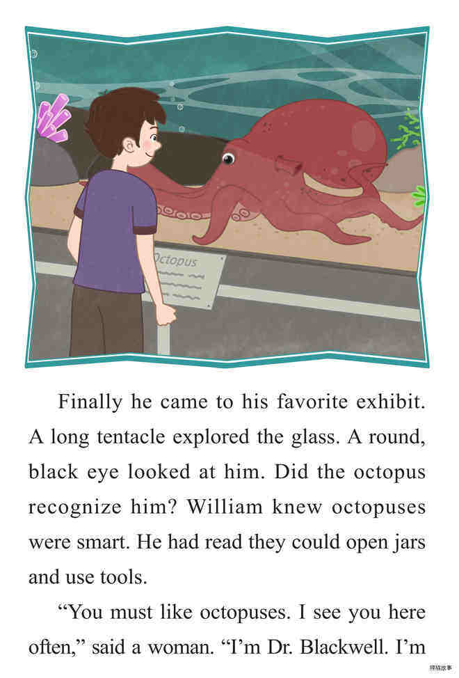 William and the Octopus绘本故事第4页
