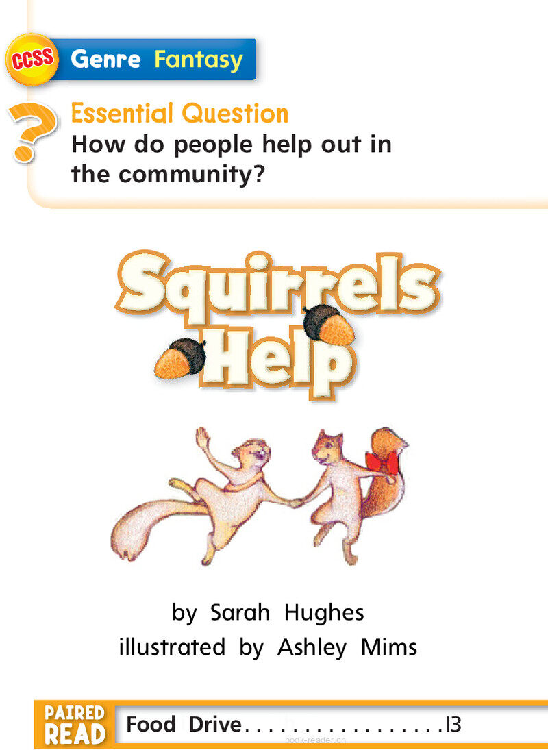 G1 ELL U2W4 Squirrels Help绘本故事第3页