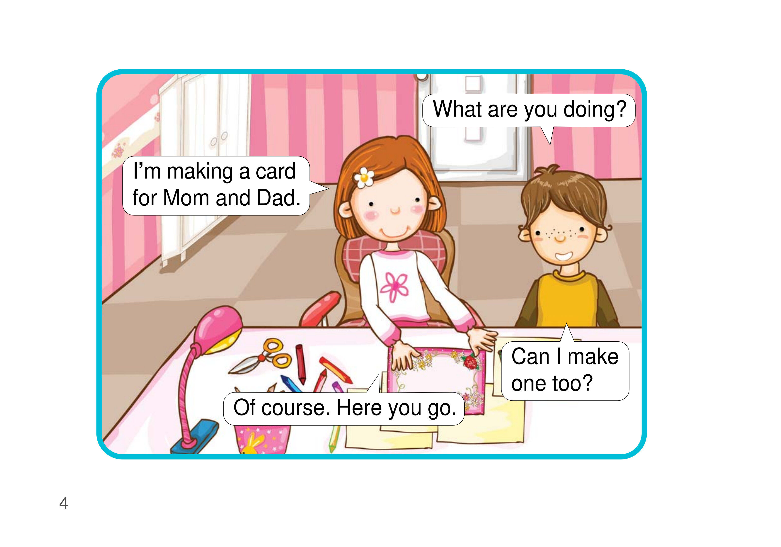 A Special Day for Mother and Father绘本故事第5页