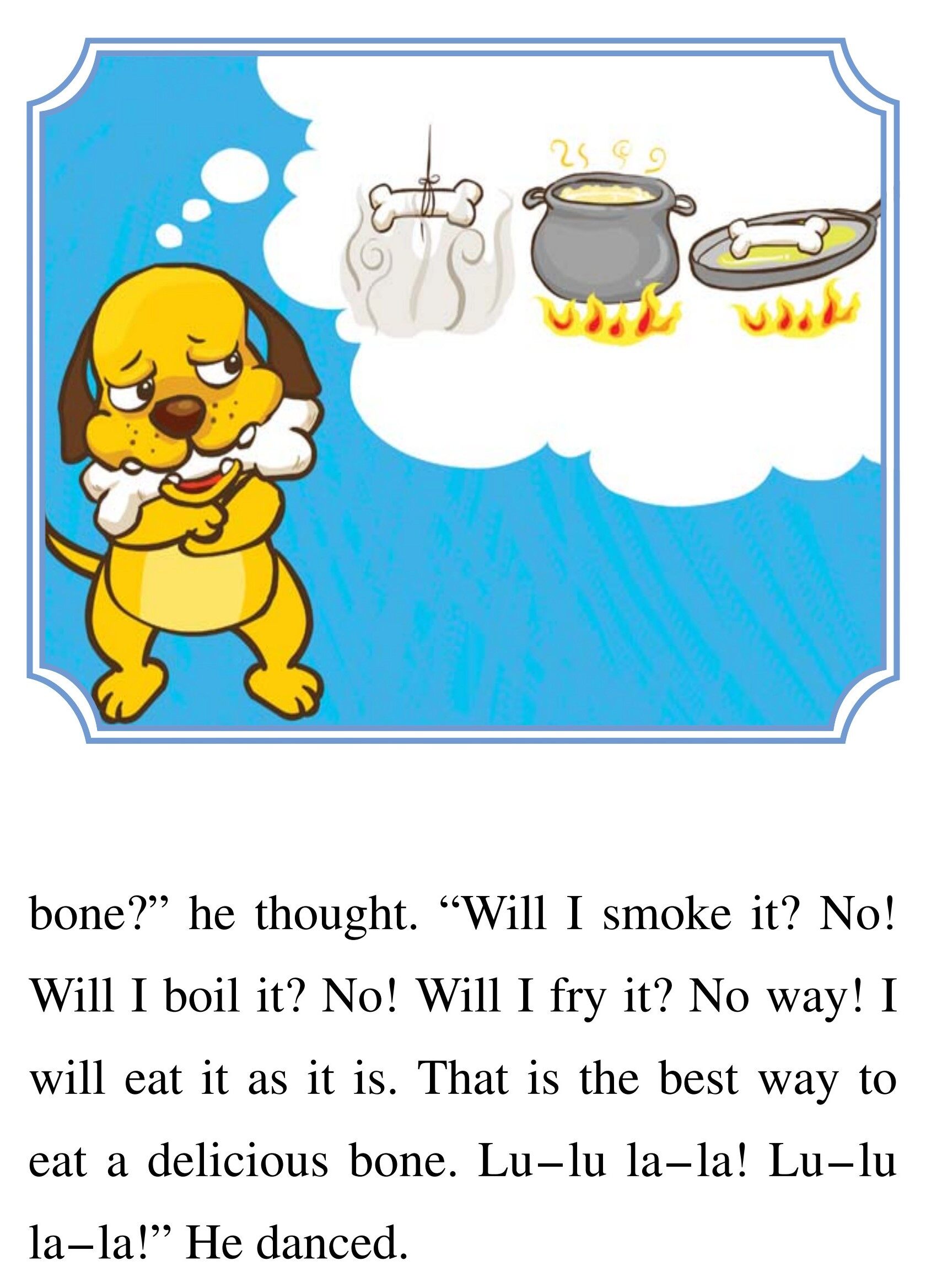 The Dog and His Bone绘本故事第4页