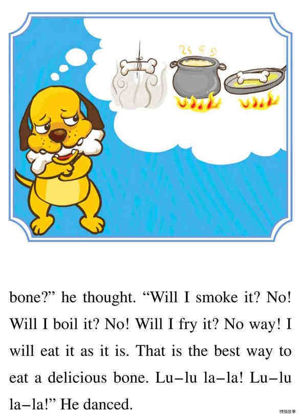 The Dog and His Bone绘本故事第4页