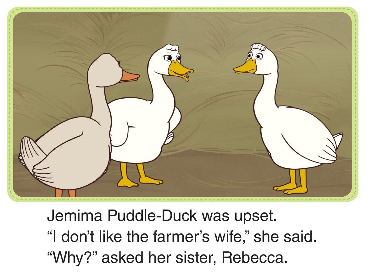 Jemima Is Upset绘本故事第2页