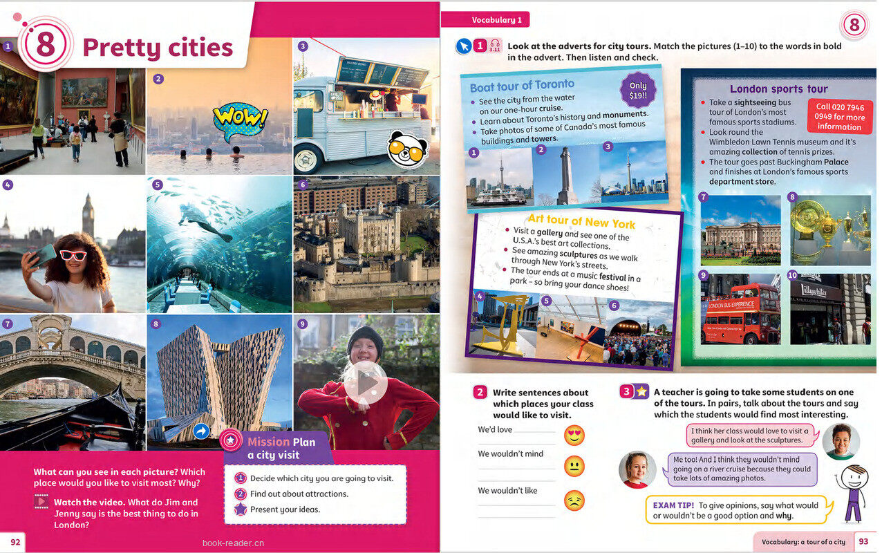 08 Pretty cities绘本故事第2页