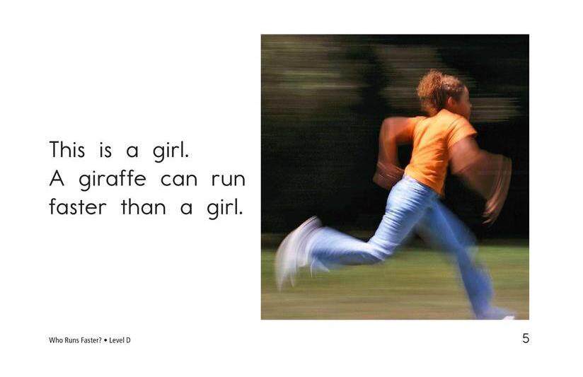 Who Runs Faster绘本故事第5页