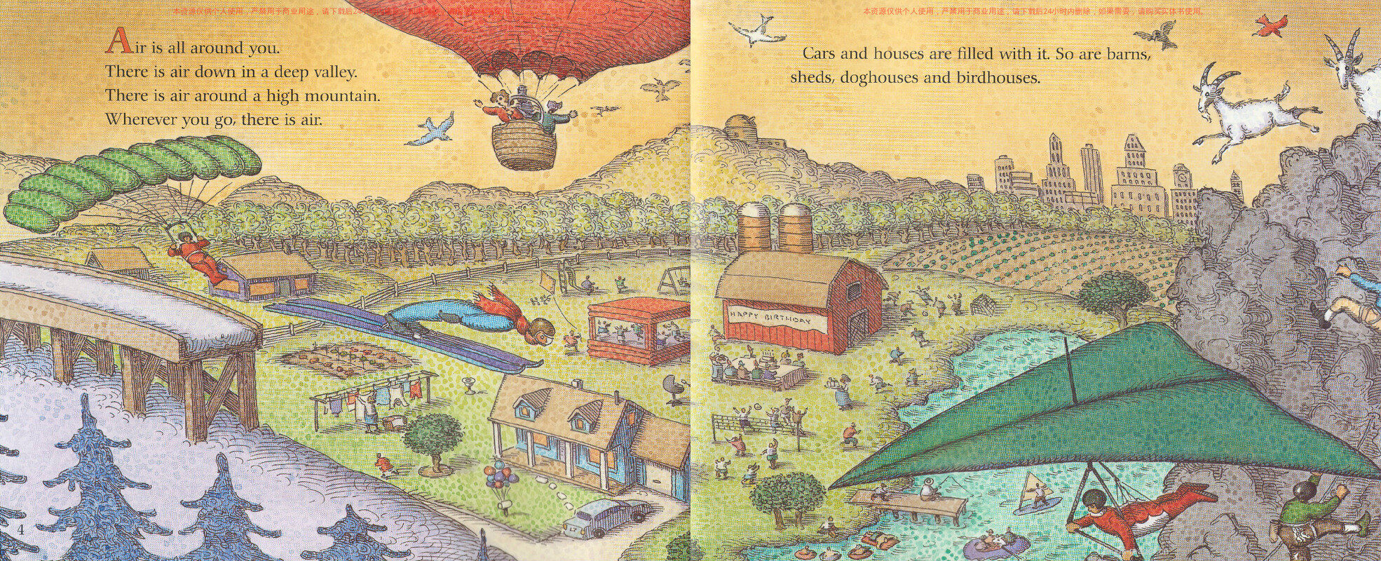 Air Is All Around You绘本故事第3页