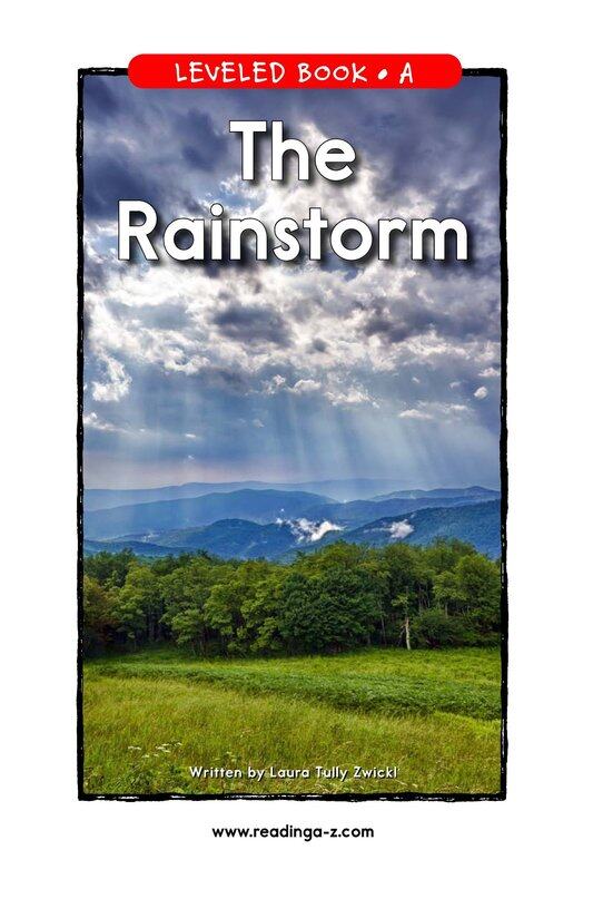The Rainstorm绘本故事第2页