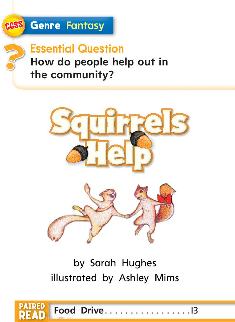 G1 On U2W4 Squirrels Help绘本故事第3页