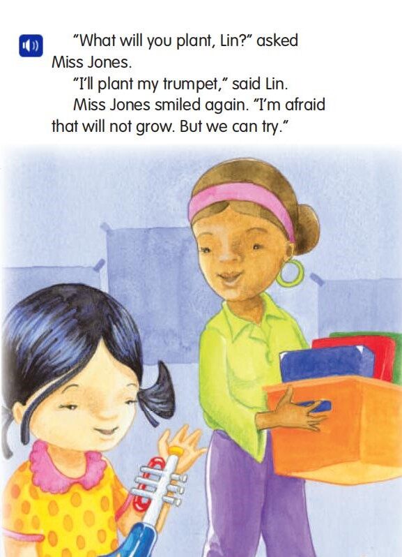 A Funny Garden绘本故事第5页