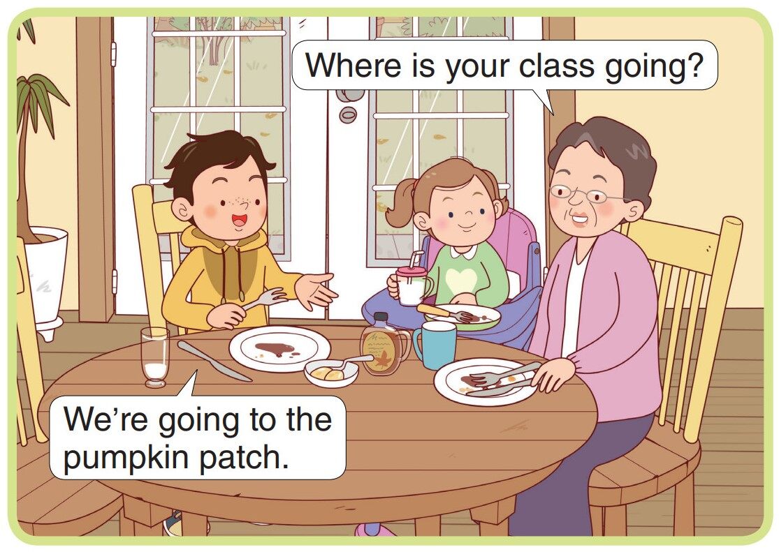 The Pumpkin Patch绘本故事第3页