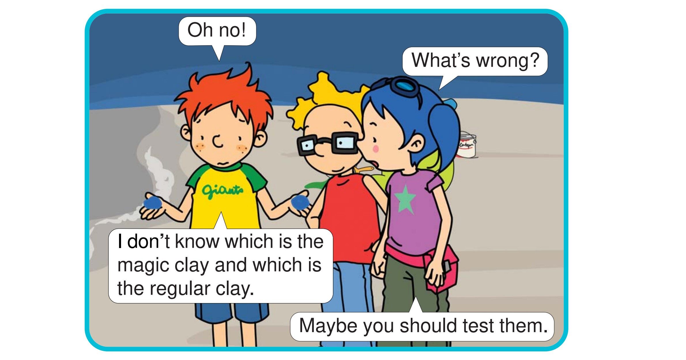 Bull's-eye!绘本故事第3页