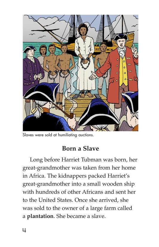 Harriet Tubman and the Underground Railroad绘本故事第3页