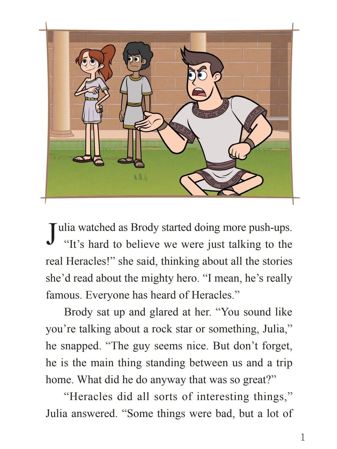 Another Close Call绘本故事第2页