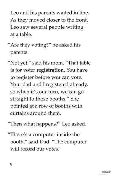 Can I Vote绘本故事第4页