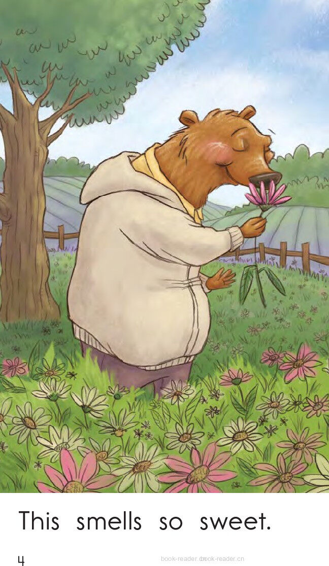 This smells	绘本故事第4页