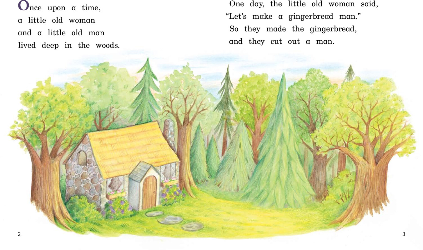 The Ginger bread Man绘本故事第3页